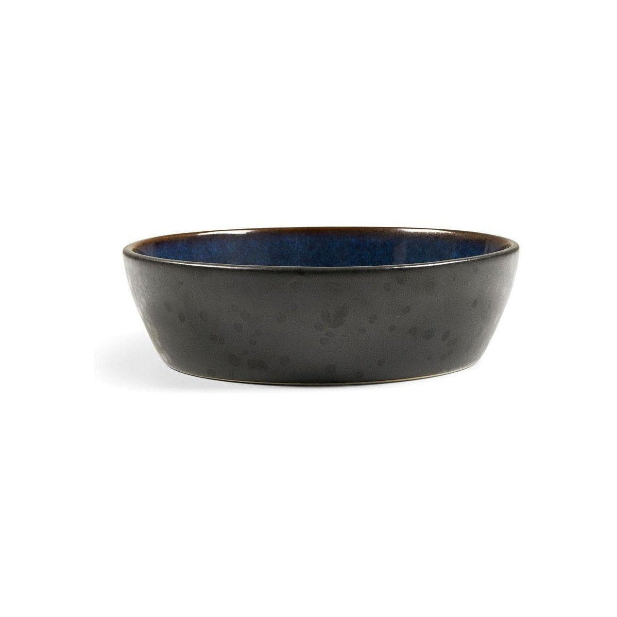 Bitz Soup Bowl, Black/Dark Blue, ø 18cm