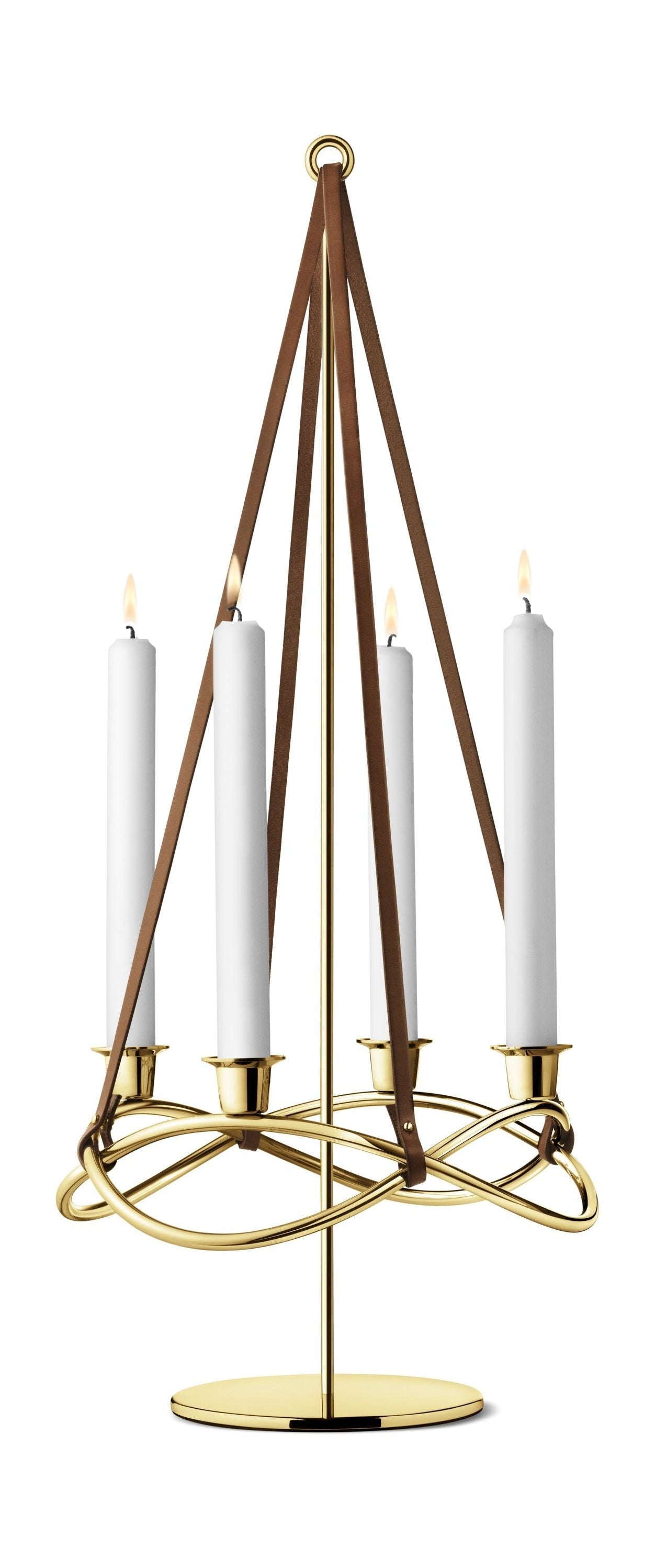 Georg Jensen Season Attachment For Candle Holder, Gold Plating