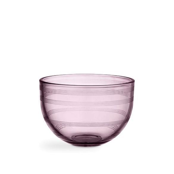 Kähler Omaggio Glass Bowl, Plum