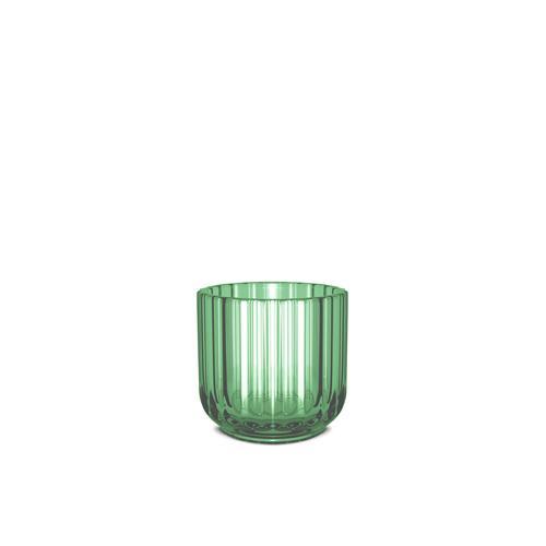 Lyngby Teelichthalter Green Glass, 6,5 cm