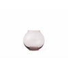 Lyngby Vase Form 70/3 Burgunder Glas 14 Cm