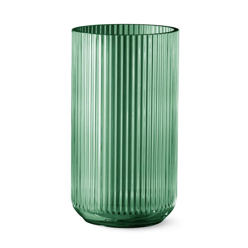 Lyngby Vase Grün Glas, 35cm-Vase-Lyngby ApS-5711841973525-9735-LB-EXPIRED-inwohn