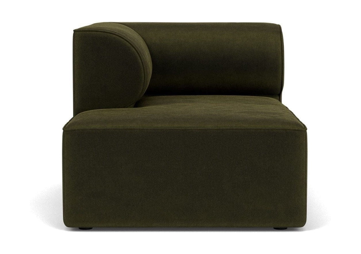 Audo Copenhagen Eave Modular Upholstered Sofa Chaise Longue 86x129 Cm Left, Champion Green