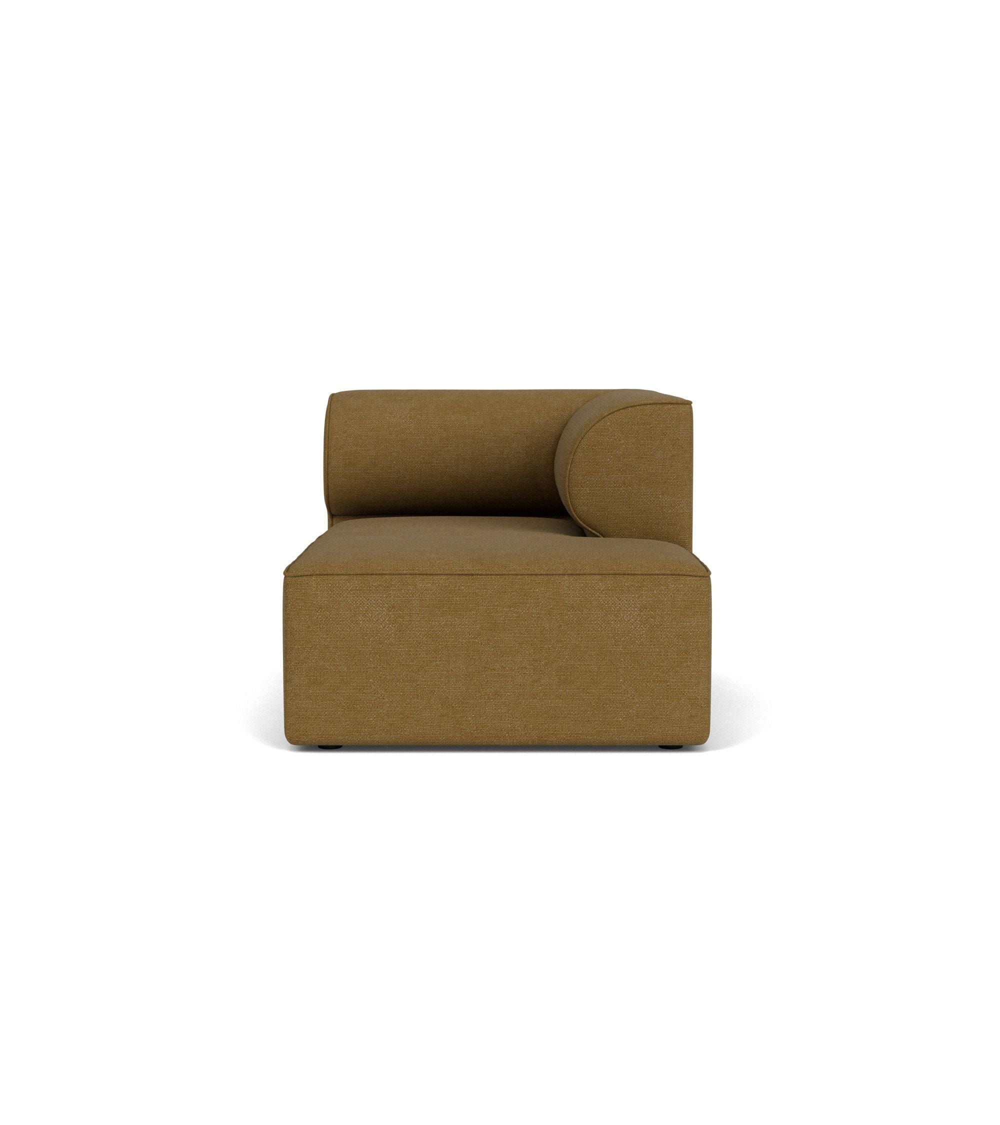 Audo Copenhagen Eave Modular Upholstered Sofa Chaise Longue 86x129 Cm Right, Bouclé Gold