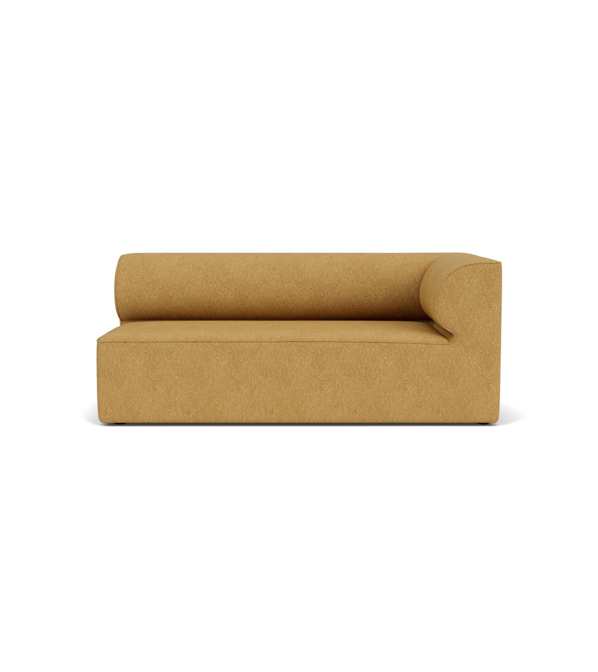 Audo Copenhagen Eave Modular Upholstered Sofa Corner Right, Moss Orange, 86x172 Cm