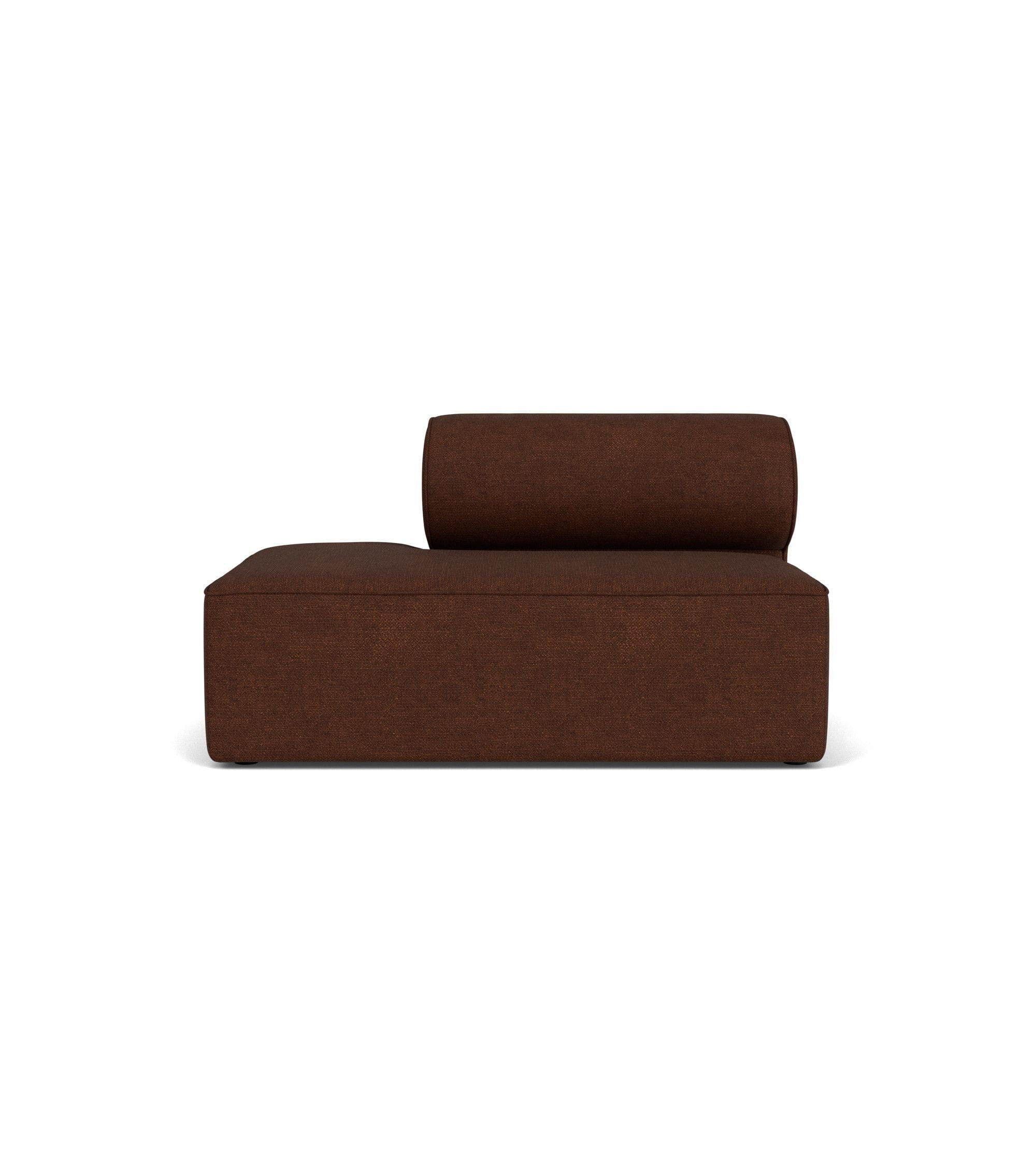 Audo Copenhagen Eave Modular Upholstered Sofa Open End 86x129 Cm Left, Bouclé Burgundy